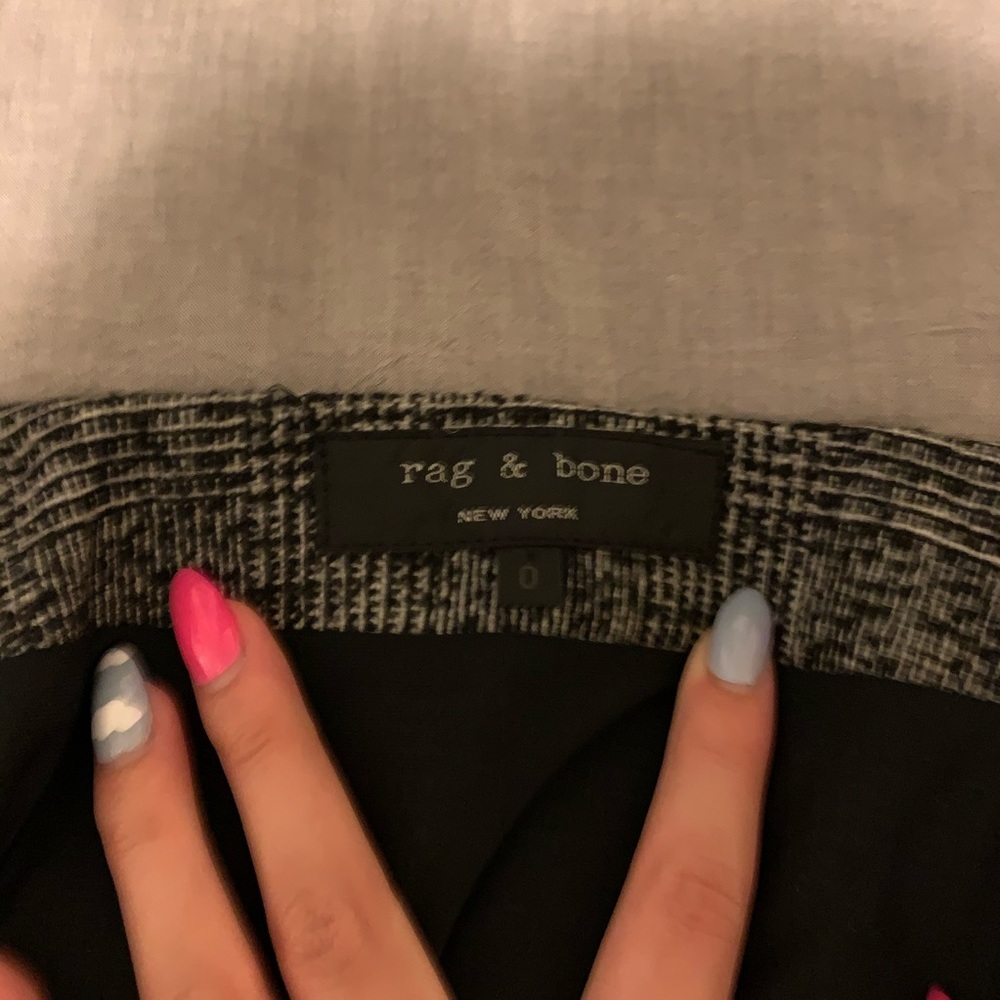 rag and bone tweed skirt